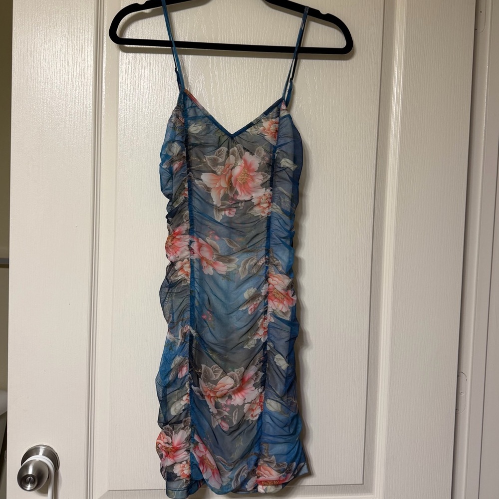 Revolve Ruched Mini Dress